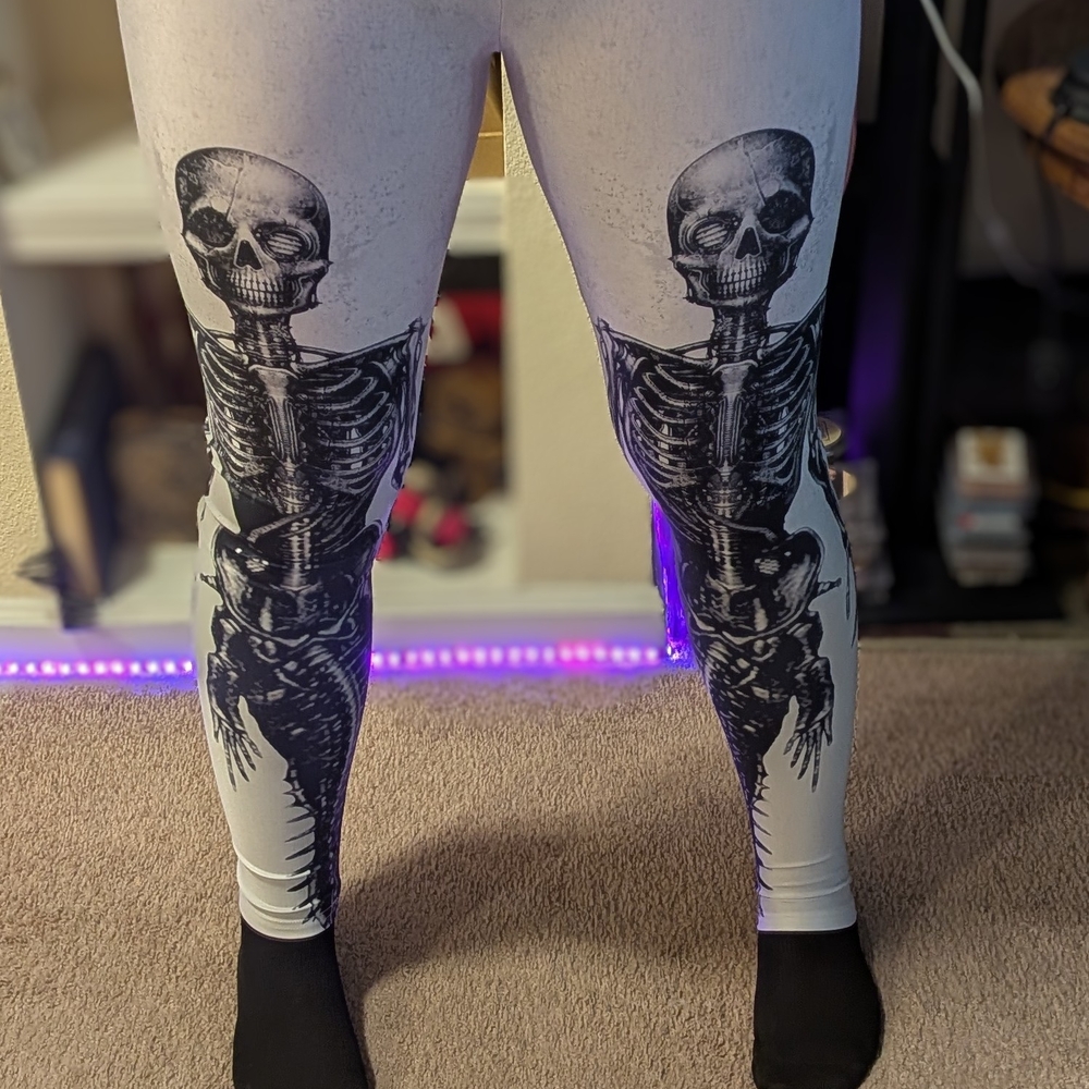 Halloween 🎃 Skeleton Print Leggings